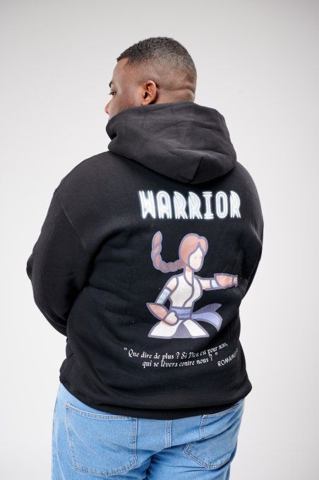 Sweat-shirt Warrior noir